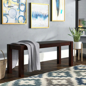 ChunKy Walnut : Ghế Băng Dài Gổ Sồi - W90cm